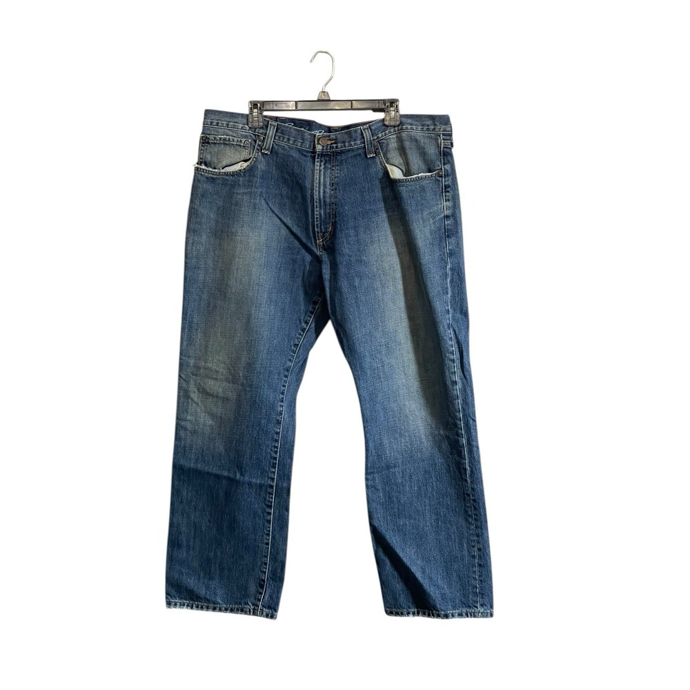 Eddie Bauer Mens Jeans Size 40x29 Straight Fit Mid Rise-Medium Wash